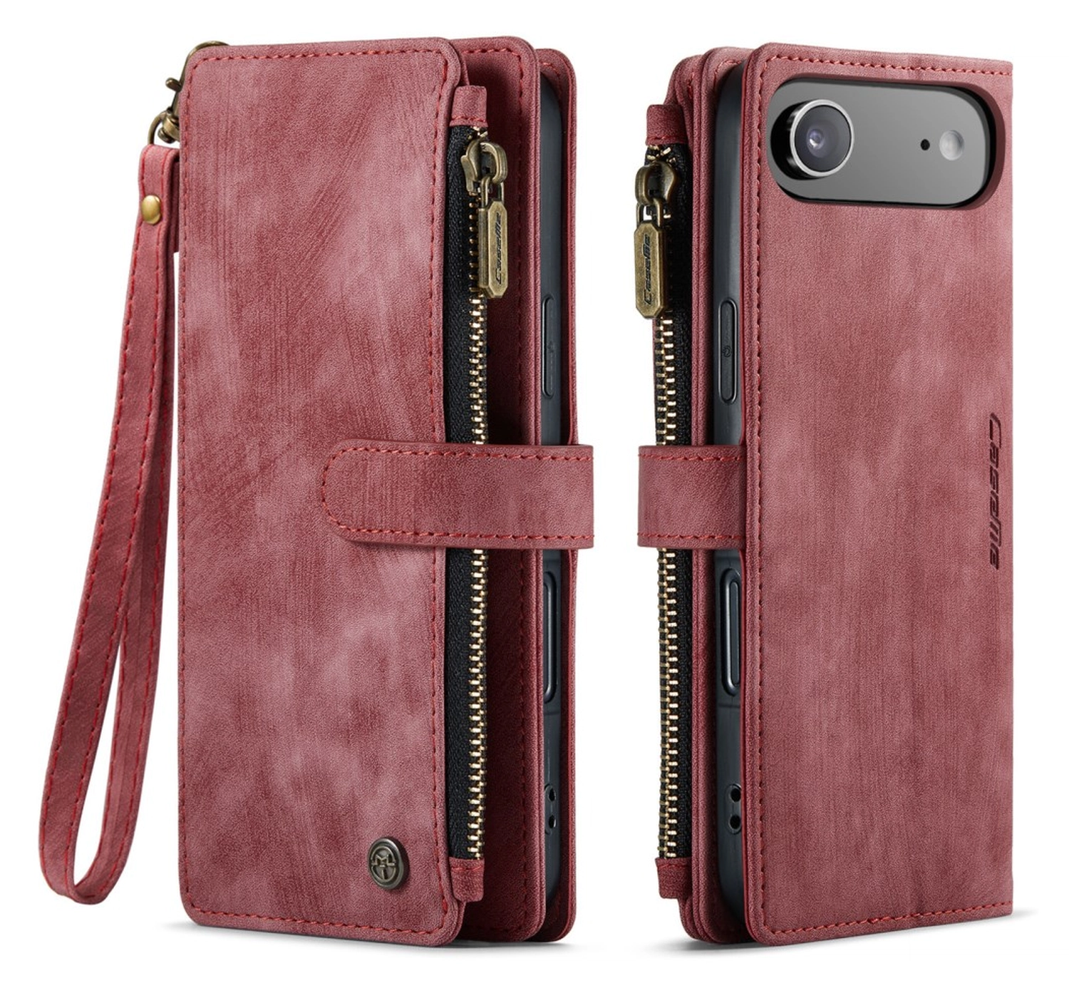 CaseMe C30 Apple iPhone Air Hoesje Pasjeshouder Book Case Rood afbeelding 1