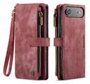 CaseMe C30 Apple iPhone Air Hoesje Pasjeshouder Book Case Rood
