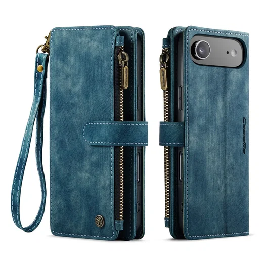 CaseMe C30 Apple iPhone Air Hoesje Pasjeshouder Book Case Blauw afbeelding 1