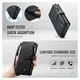 CaseMe C30 Apple iPhone 17 Pro Max Hoesje Pasjeshouder Book Case Zwart afbeelding 6