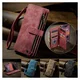 CaseMe C30 Apple iPhone 17 Pro Max Hoesje Pasjeshouder Book Case Rood afbeelding 10