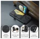 CaseMe JH-01 Apple iPhone 17 Hoesje met Magnetische Kaarthouder Zwart afbeelding 3