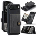 CaseMe JH-01 Apple iPhone Air Hoesje met Magnetische Kaarthouder Zwart