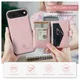 CaseMe JH-01 Apple iPhone Air Hoesje met Magnetische Kaarthouder Roze afbeelding 4