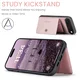 CaseMe JH-01 Apple iPhone Air Hoesje met Magnetische Kaarthouder Roze afbeelding 7