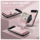 CaseMe JH-01 Apple iPhone Air Hoesje met Magnetische Kaarthouder Roze afbeelding 8