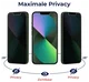 Rosso Samsung Galaxy A17 9H Tempered Glass Screen Protector Privacy afbeelding 4