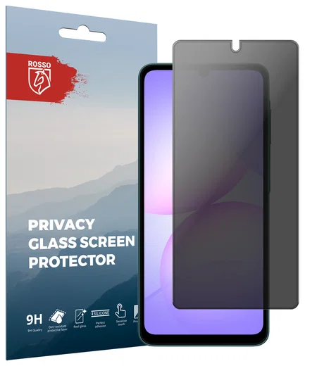 Rosso Samsung Galaxy A07 9H Tempered Glass Screen Protector Privacy afbeelding 1
