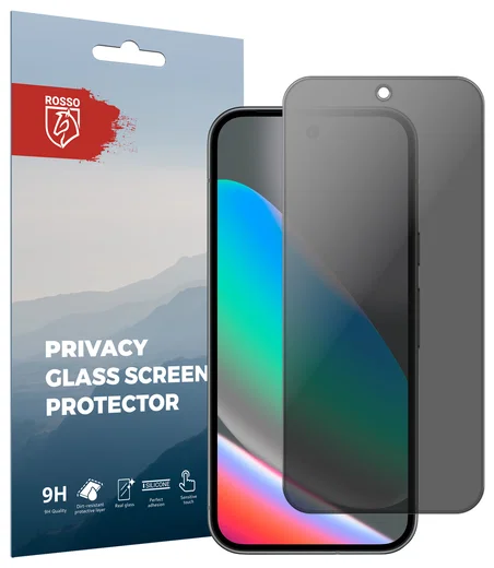 Rosso Google Pixel 10 / 10 Pro 9H Tempered Glass Screen Protector Privacy afbeelding 1