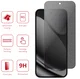 Rosso Google Pixel 10 Pro XL 9H Tempered Glass Screen Protector Privacy afbeelding 2