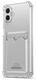 Samsung Galaxy A07 Hoesje Dun TPU met Pasjeshouder Back Cover Transparant afbeelding 6