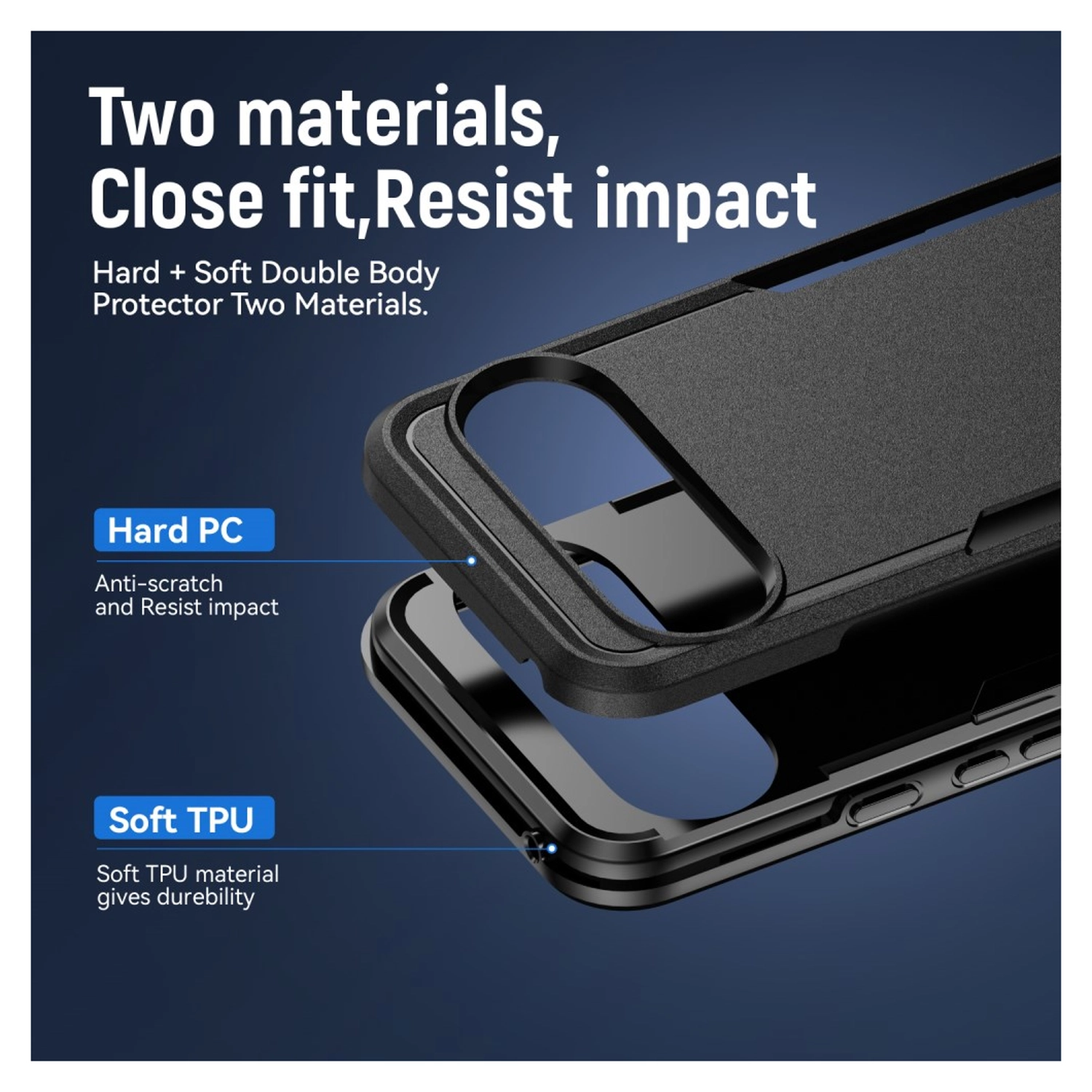Google Pixel 10 / 10 Pro Hoesje Schokbestendige Hardcase Back Cover Zwart afbeelding 5