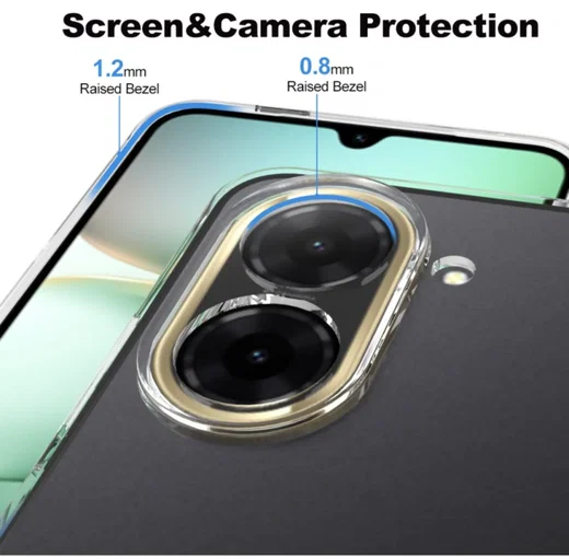 Xiaomi Redmi A5 Hoesje Dun TPU Back Cover Transparant afbeelding 3