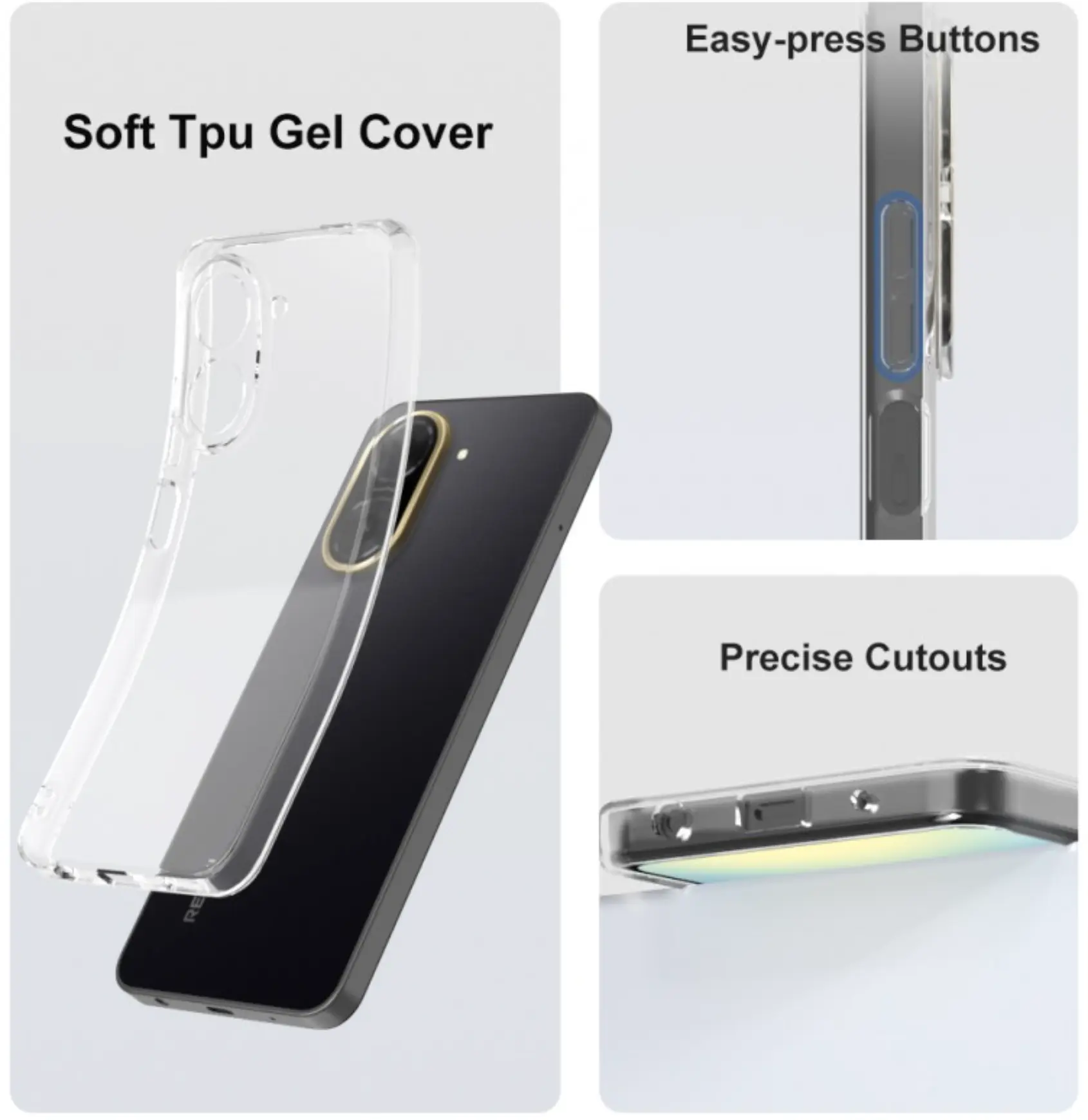 Xiaomi Redmi A5 Hoesje Dun TPU Back Cover Transparant afbeelding 2
