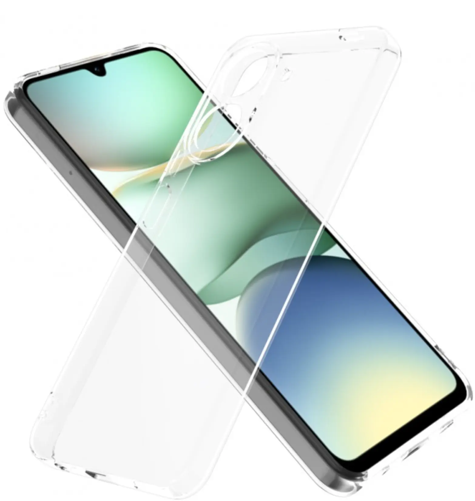 Xiaomi Redmi A5 Hoesje Dun TPU Back Cover Transparant afbeelding 6