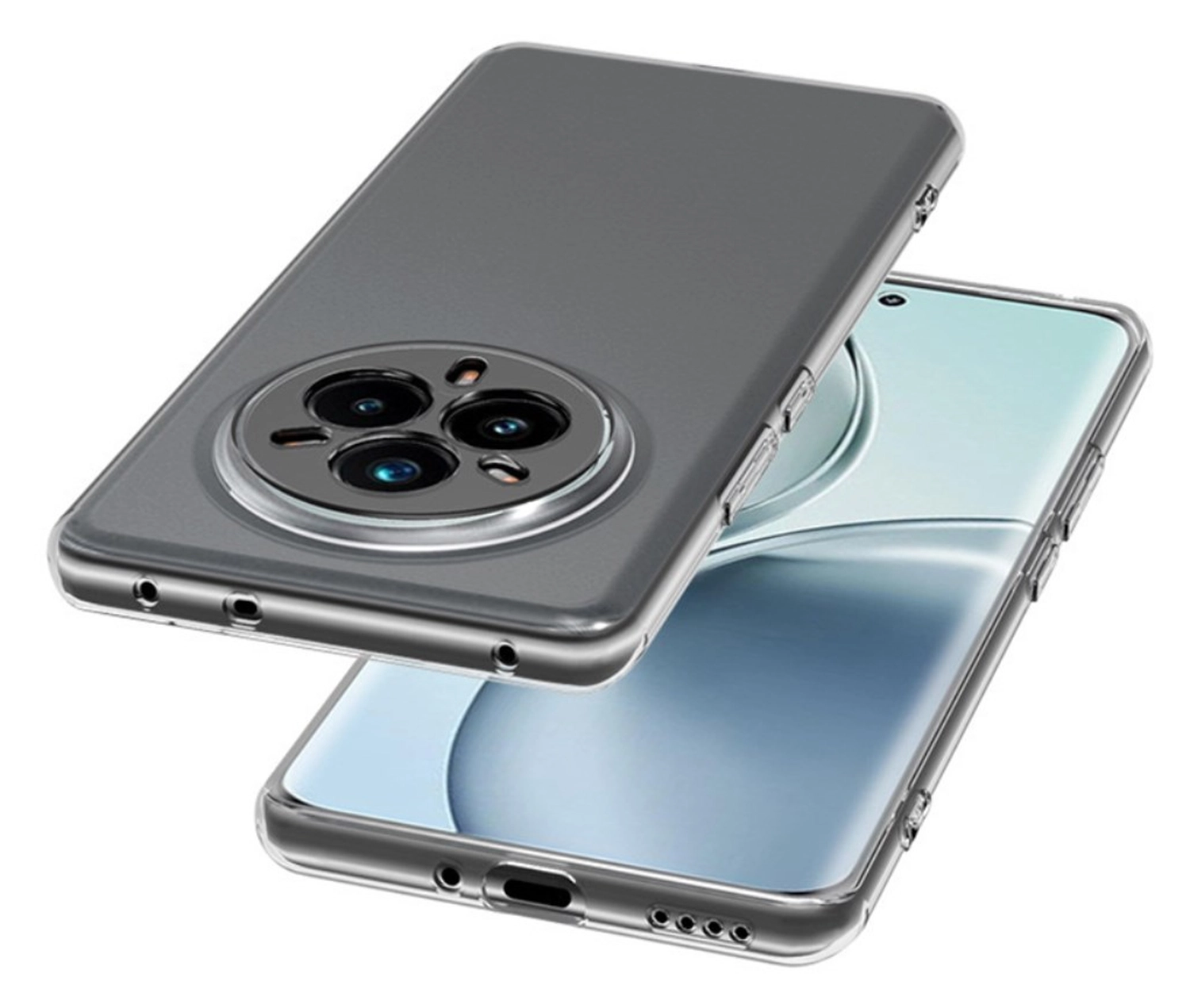 Realme 14 Pro Hoesje Dun TPU Back Cover Transparant afbeelding 3