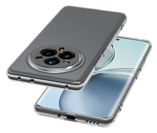 Realme 14 Pro Hoesje Dun TPU Back Cover Transparant afbeelding 3