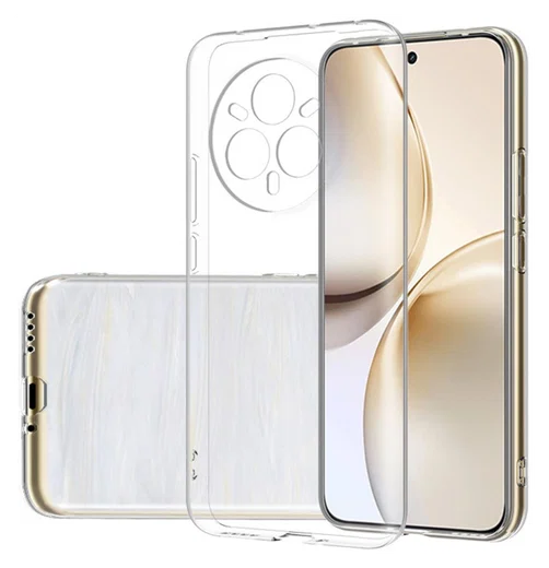 Realme 14 Pro Plus Hoesje Dun TPU Back Cover Transparant afbeelding 1