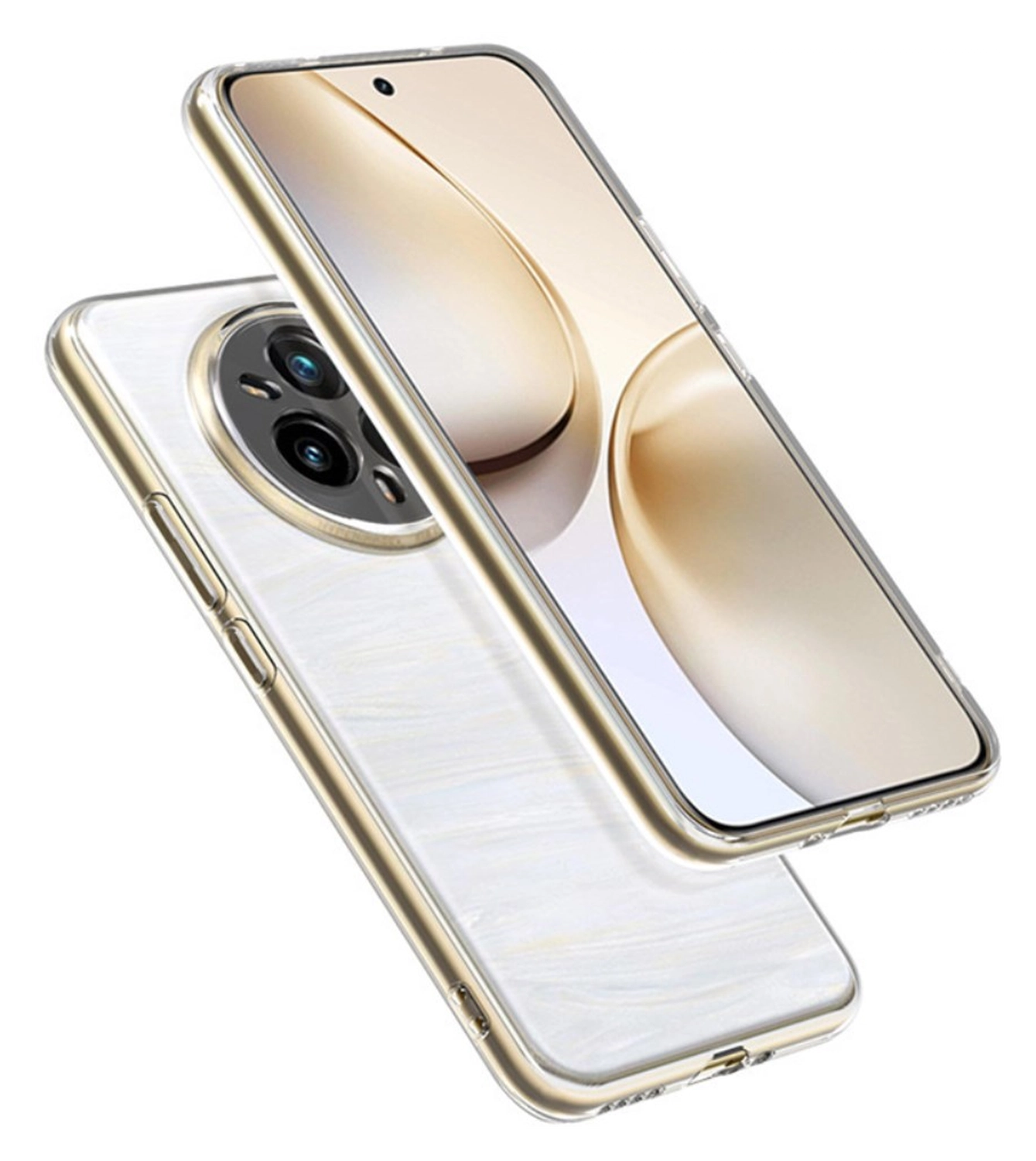 Realme 14 Pro Plus Hoesje Dun TPU Back Cover Transparant afbeelding 2
