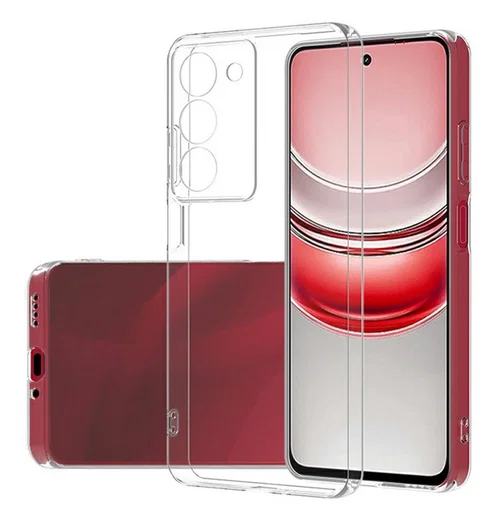 Realme 14X Hoesje Dun TPU Back Cover Transparant afbeelding 1