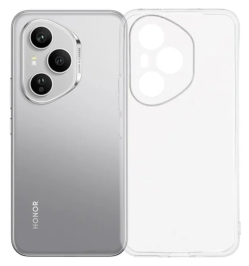 Honor 400 Pro Hoesje Dun TPU Back Cover Transparant afbeelding 1