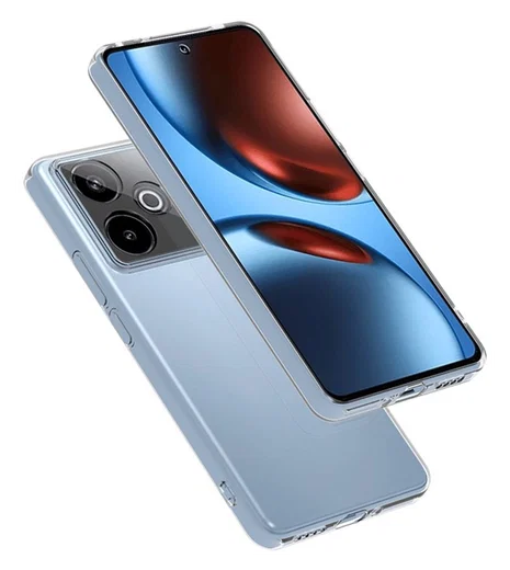 Realme GT 7 Hoesje Dun TPU Back Cover Transparant afbeelding 2