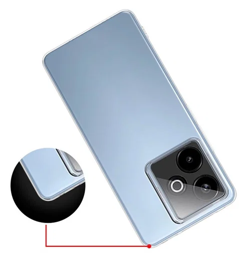 Realme GT 7 Hoesje Dun TPU Back Cover Transparant afbeelding 4