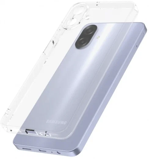 Samsung Galaxy A07 Hoesje Dun TPU Back Cover Transparant afbeelding 3