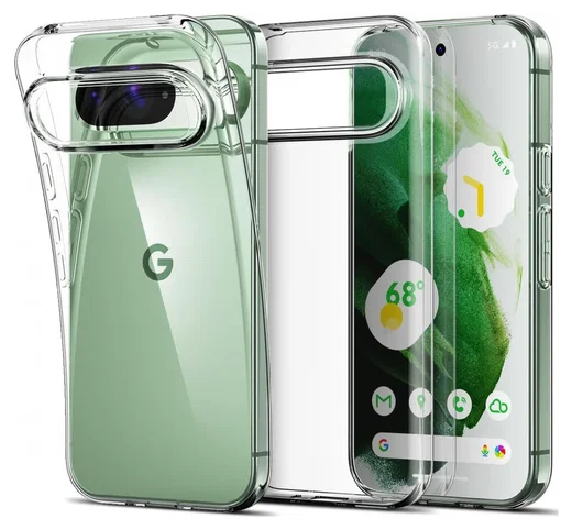 Google Pixel 10 Hoesje Dun TPU Back Cover Transparant afbeelding 1