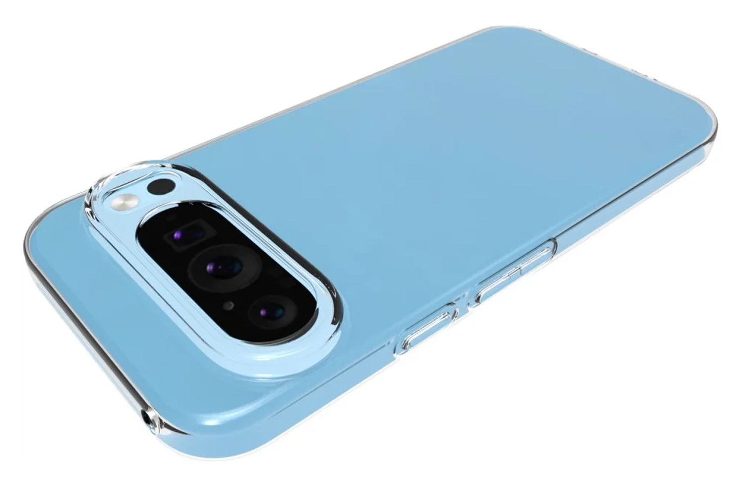 Google Pixel 10 Hoesje Dun TPU Back Cover Transparant afbeelding 4