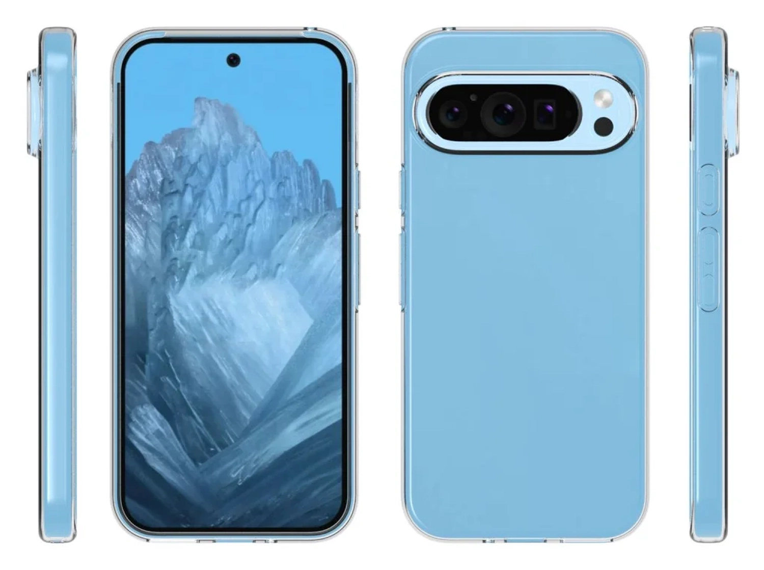 Google Pixel 10 Hoesje Dun TPU Back Cover Transparant afbeelding 8