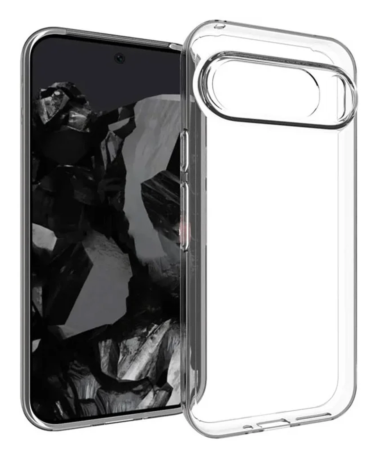 Google Pixel 10 Pro XL Hoesje Dun TPU Back Cover Transparant afbeelding 2