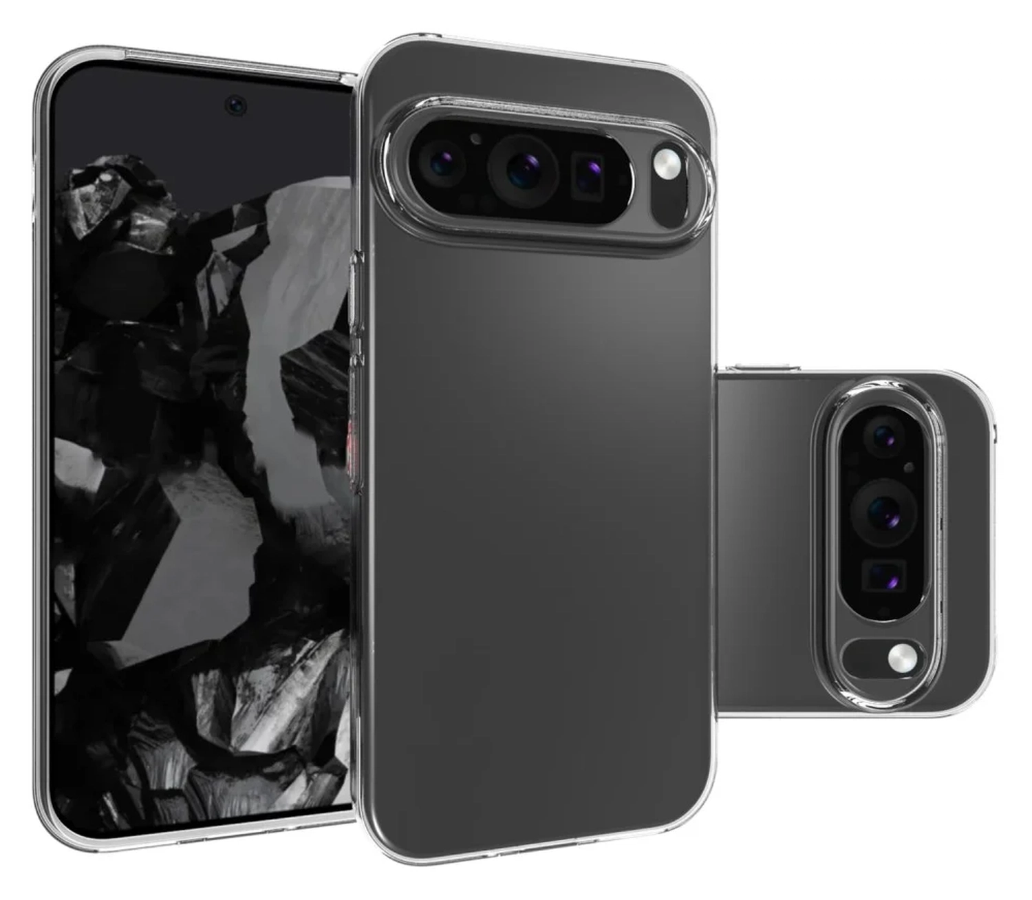 Google Pixel 10 Pro XL Hoesje Dun TPU Back Cover Transparant afbeelding 9