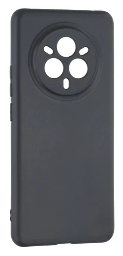 Realme 14 Pro Hoesje Dun TPU Back Cover Matte Zwart afbeelding 3