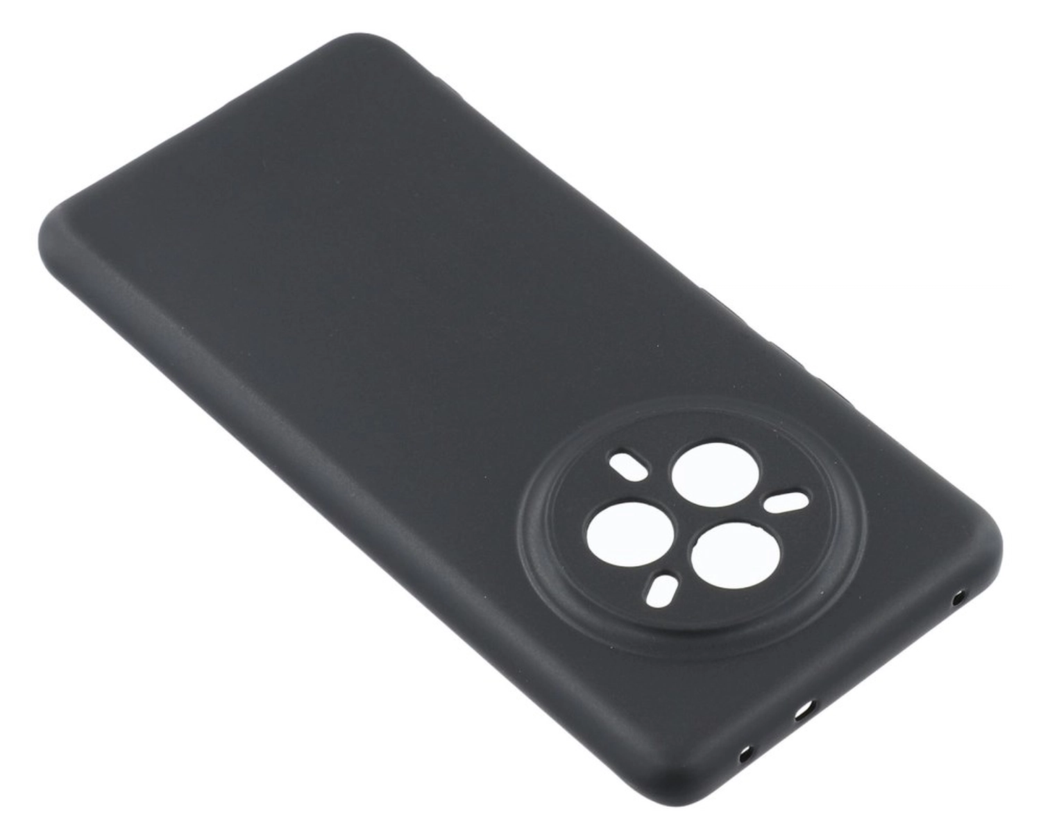 Realme 14 Pro Hoesje Dun TPU Back Cover Matte Zwart afbeelding 5