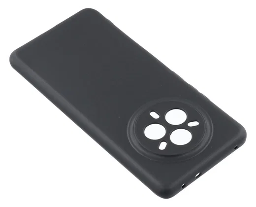 Realme 14 Pro Hoesje Dun TPU Back Cover Matte Zwart afbeelding 5