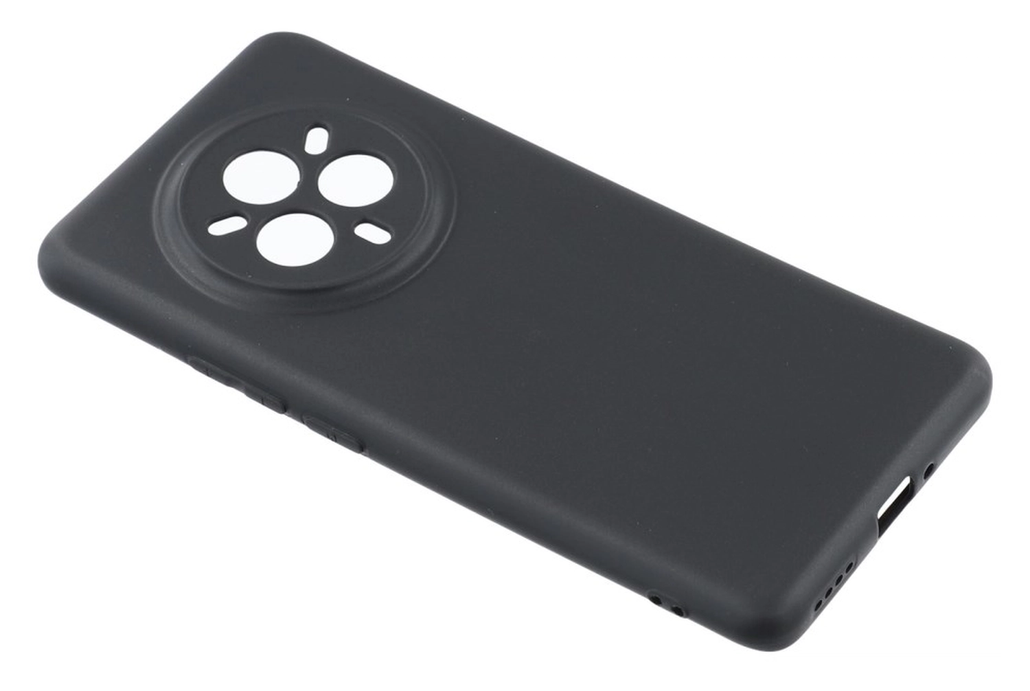 Realme 14 Pro Hoesje Dun TPU Back Cover Matte Zwart afbeelding 6
