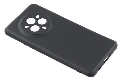 Realme 14 Pro Hoesje Dun TPU Back Cover Matte Zwart afbeelding 6