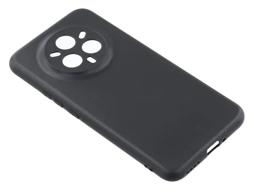 Realme 14 Pro Plus Hoesje Dun TPU Back Cover Matte Zwart afbeelding 5