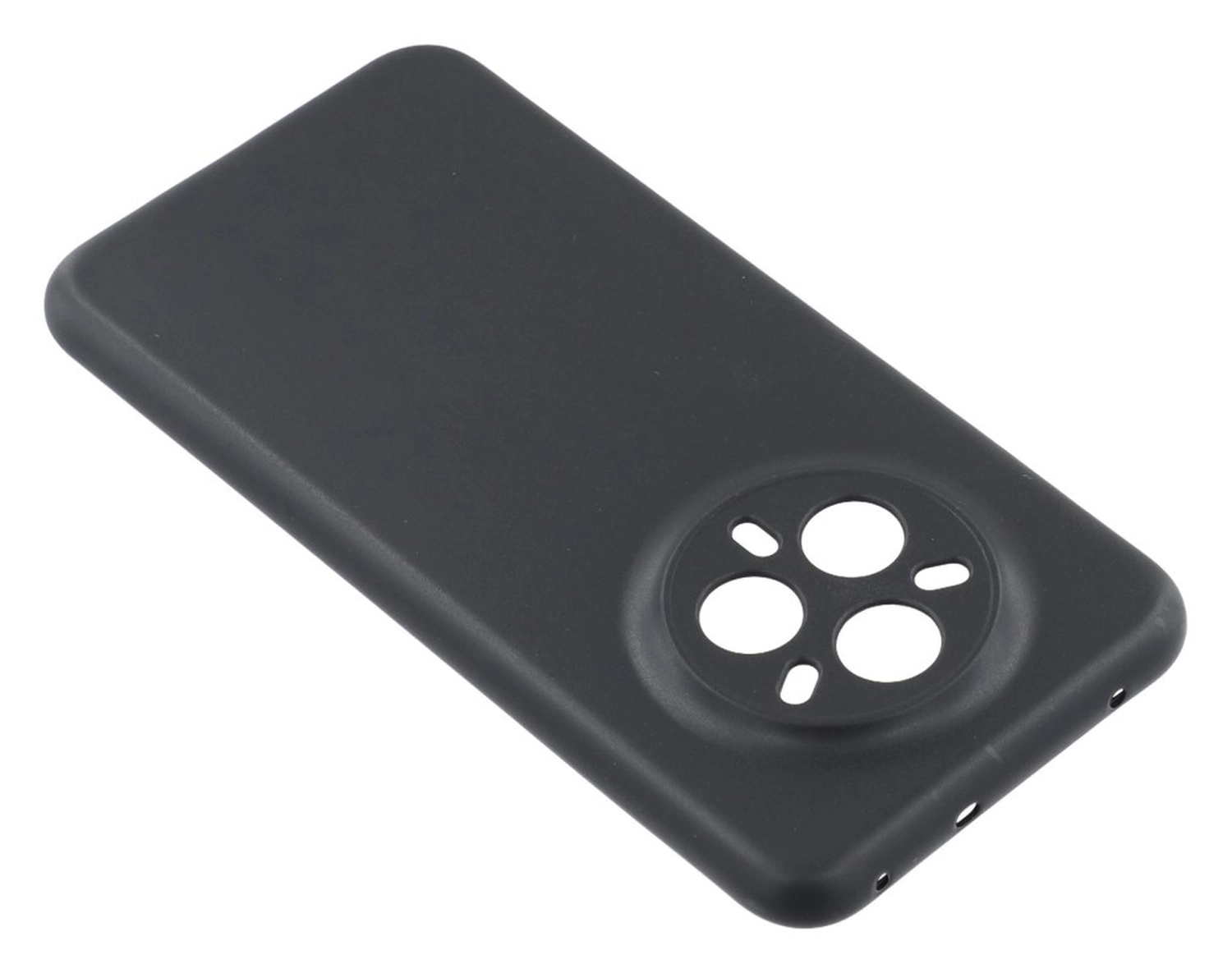 Realme 14 Pro Plus Hoesje Dun TPU Back Cover Matte Zwart afbeelding 6