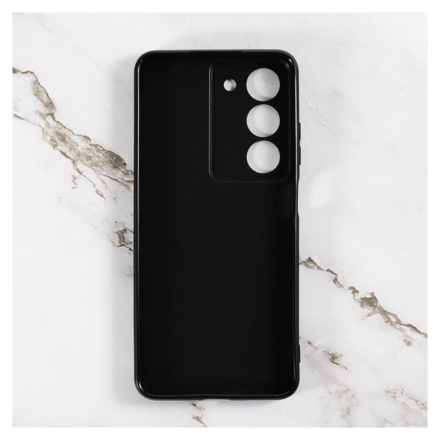 Realme 14X Hoesje Dun TPU Back Cover Matte Zwart afbeelding 6
