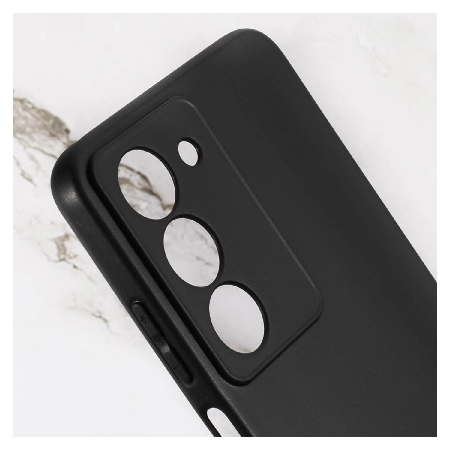 Realme 14X Hoesje Dun TPU Back Cover Matte Zwart afbeelding 7
