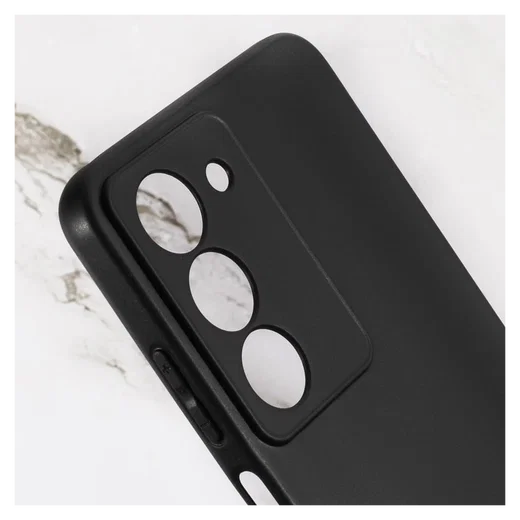 Realme 14X Hoesje Dun TPU Back Cover Matte Zwart afbeelding 7