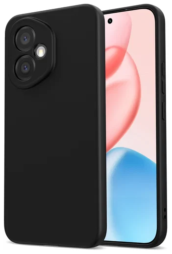 Honor 400 Hoesje Dun TPU Back Cover Matte Zwart afbeelding 1