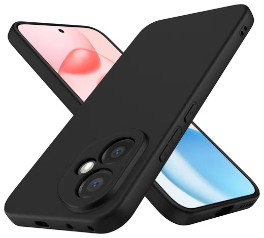 Honor 400 Hoesje Dun TPU Back Cover Matte Zwart afbeelding 2