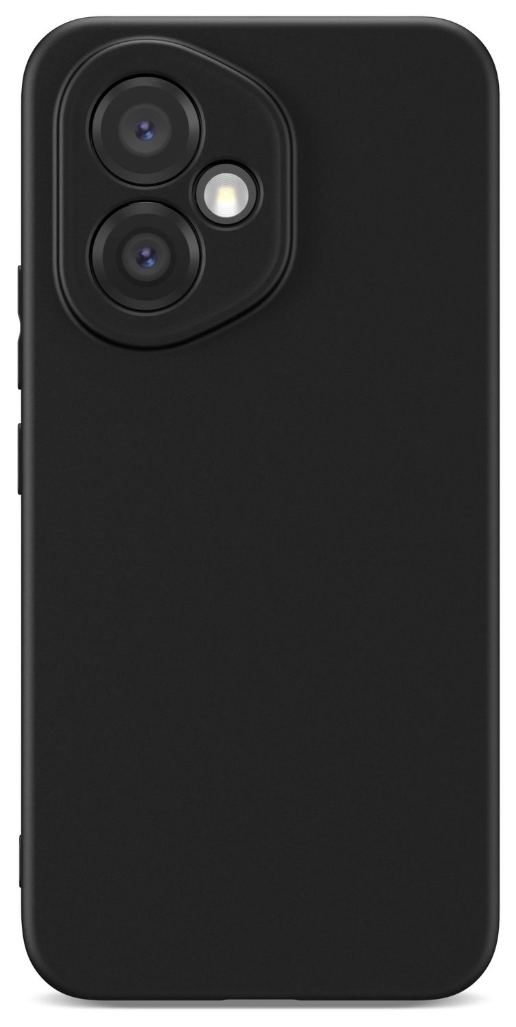 Honor 400 Hoesje Dun TPU Back Cover Matte Zwart afbeelding 3