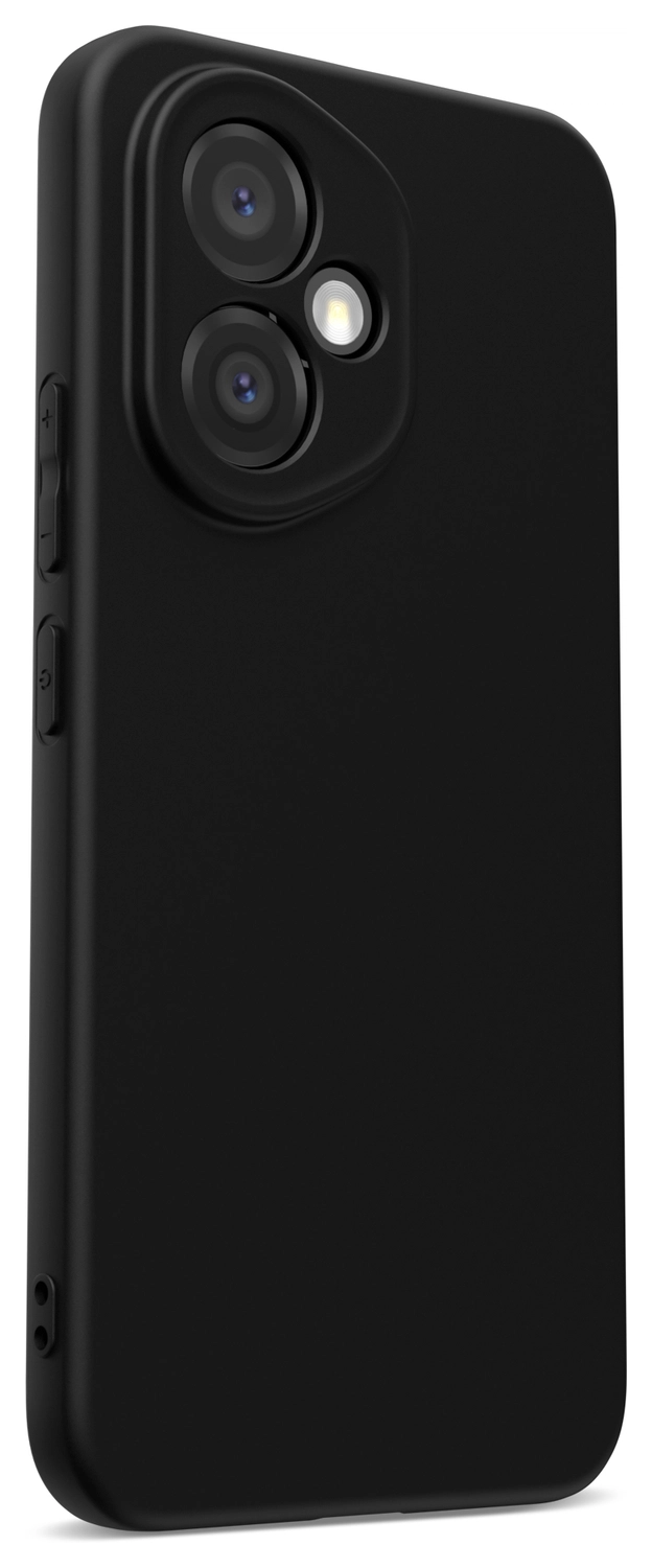 Honor 400 Hoesje Dun TPU Back Cover Matte Zwart afbeelding 4