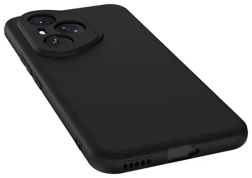 Honor 400 Pro Hoesje Dun TPU Back Cover Matte Zwart afbeelding 6