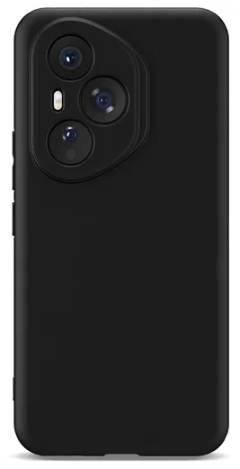 Honor 400 Pro Hoesje Dun TPU Back Cover Matte Zwart afbeelding 3