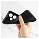 Realme GT 7 Hoesje Dun TPU Back Cover Matte Zwart afbeelding 3